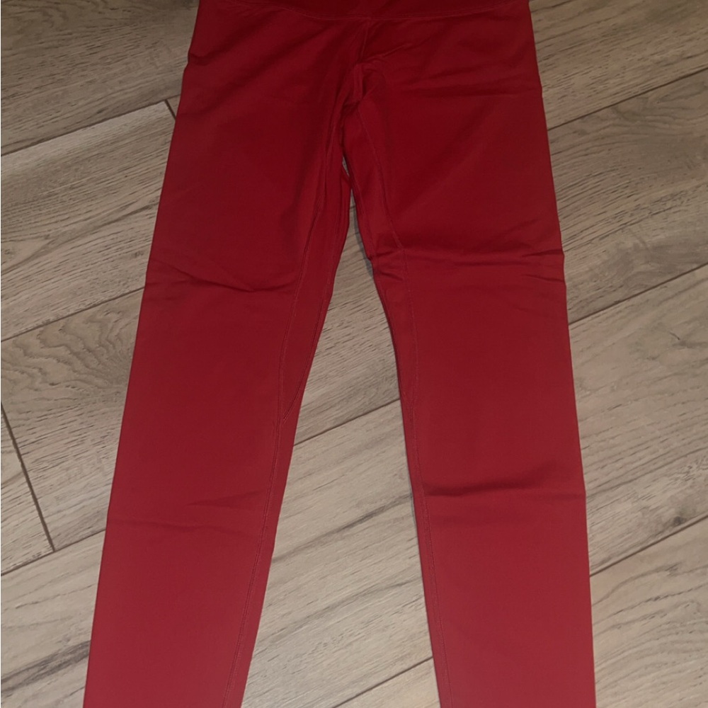 Colorfulkoala Red Leggings